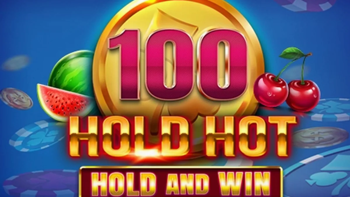 Interface vibrante do slot 100 Hold Hot Hold and Win